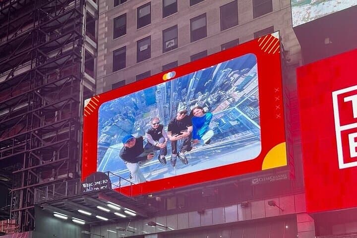 Get Your 15 Seconds of Fame on a Times Square Billboard in NYC!