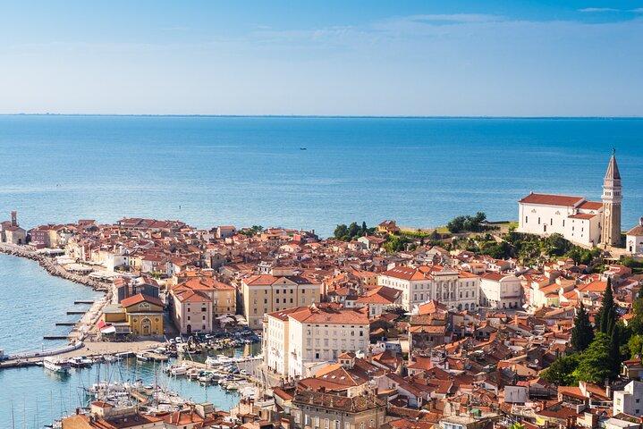 Škocjan Caves and the city of Piran from Ljubljana