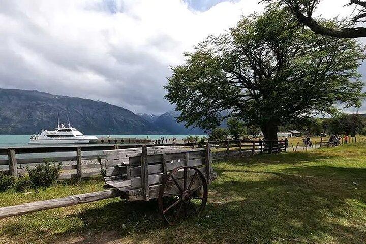 Balmaceda & Serrano Glaciers Boat Tour and traditional lunch.