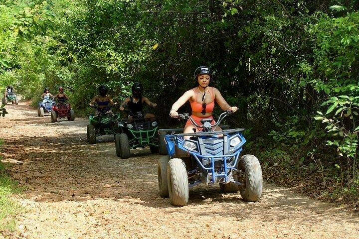 ATV, Bamboo Rafting, and Horseback Ride Tour From Montego Bay