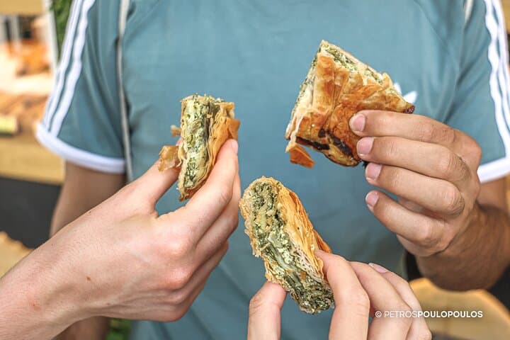 Athens, Greek food tour including market visit