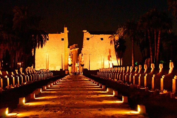Light and Sound show at Karnak temple.