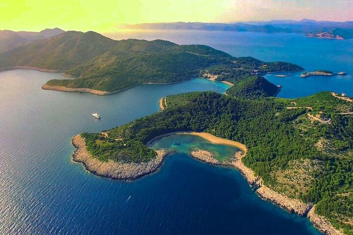 Mljet island and Odysseus cave private boat tour