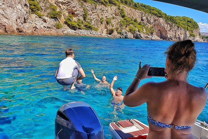 Mljet island and Odysseus cave private boat tour