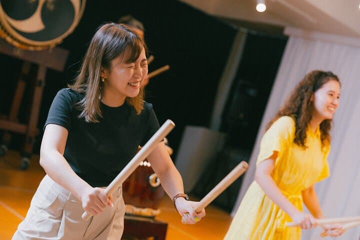 Taiko Japanese Drum Experience in Tokyo