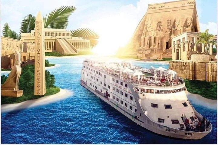 4-Day Nile Cruise from Aswan with Abu simbel and Balloon