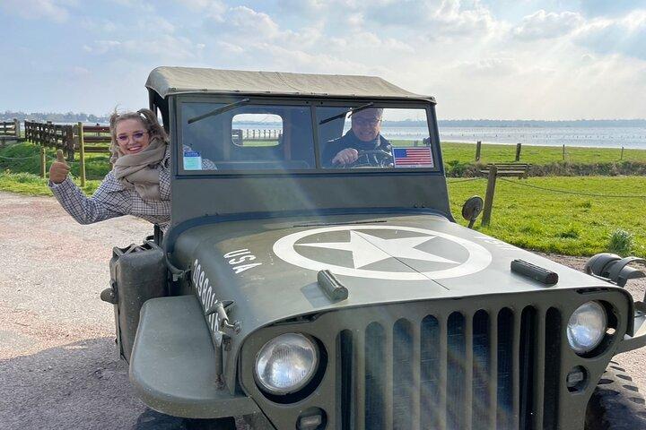 WW2 Jeep Tour Utah Beach Half Day