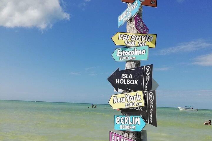 Full Day Tour of Isla Holbox and Isla Pasión with Cenote