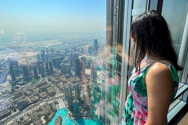 Burj Khalifa At The Top Ticket with Rooftop Dining Experience