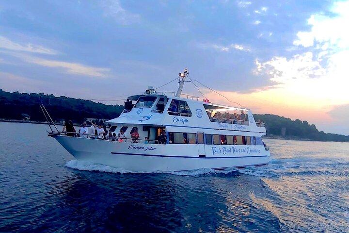 Dolphin Watching & Sunset Boat Tour With Drinks & optional Dinner