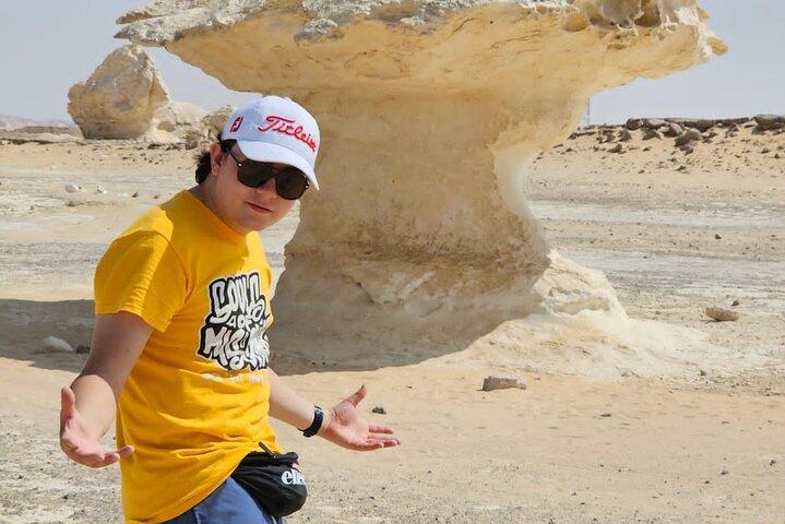 2Two day trip to the White Desert Adventures Bahariya Oasis