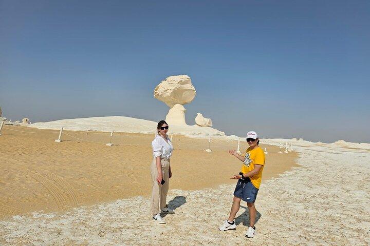 2Two day trip to the White Desert Adventures Bahariya Oasis