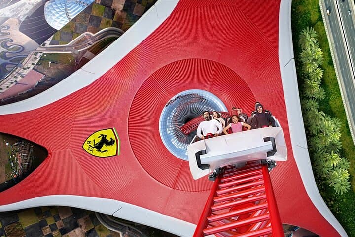Visit To Ferrari World And Sheikh Zayed Mosque