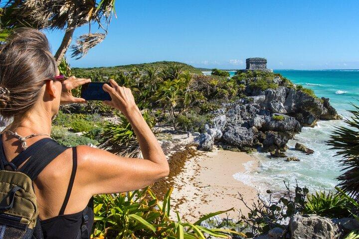 Tour to Tulum and cenote with swimming with turtles from Riviera Maya