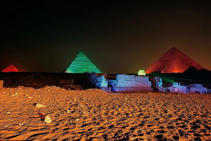 Private Giza Pyramids Sound and Light Spectacle