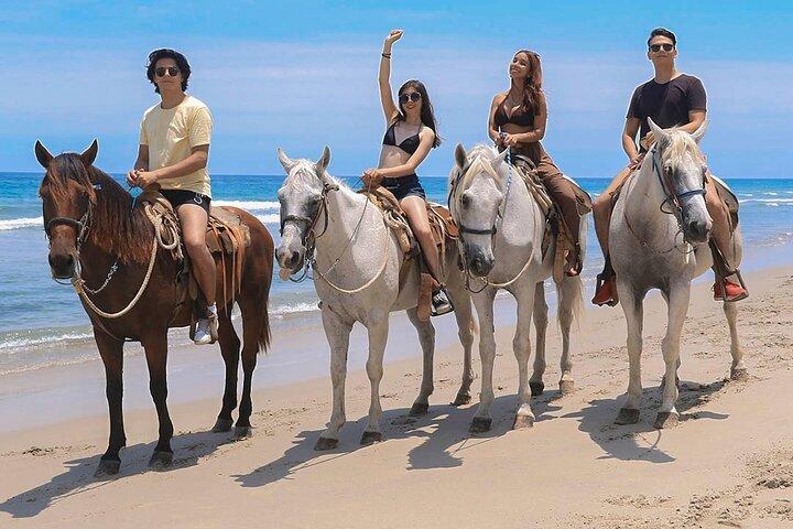 Combo ATV & Horseback Ride. Beach & Desert. Tequila Tasting