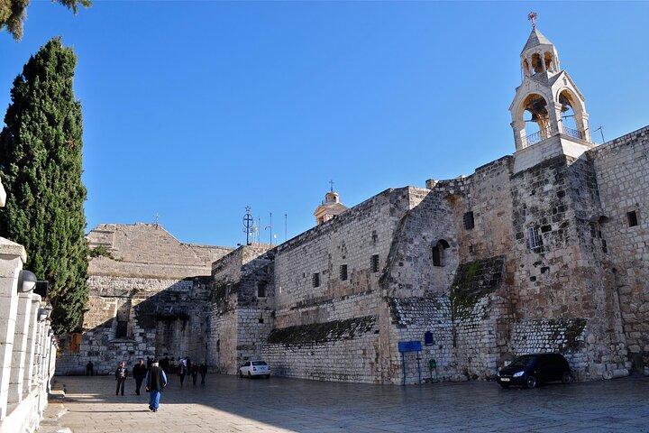 FullDay Bethlehem Jericho Guided Tour From Jerusalem -small group
