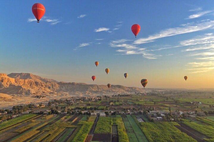 One Hot Air Balloon Package with the Best Full Day Luxor Tour