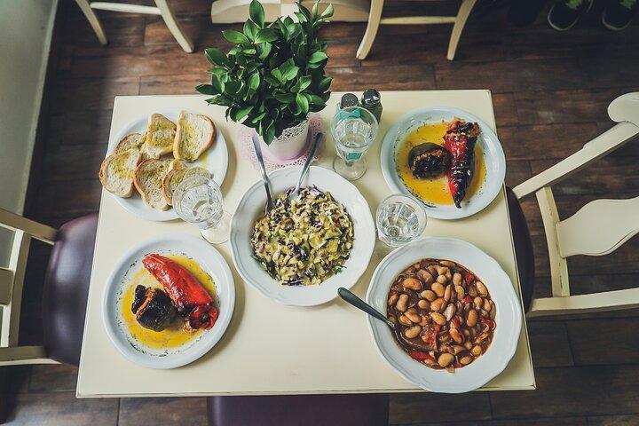Private Athens Market Tour & Greek Cooking Class with Chef Marina