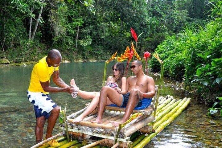 Lethe Bamboo River Rafting and Limestone Foot Massage Experience