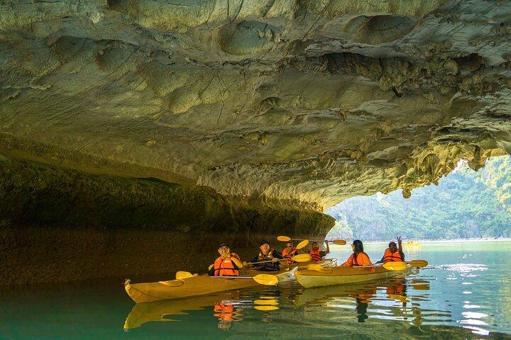 Best Price Halong 5 Star Day Cruise Buffet, Pool ,Sunset party