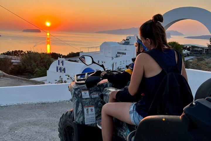 10 Years Santorini ATV/Quad Experience Tour- FREE Transportation