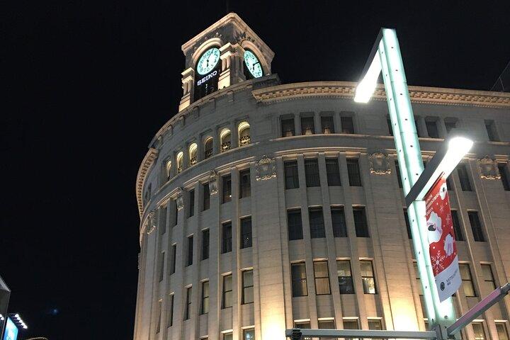 Night Food Tour Starting Ginza