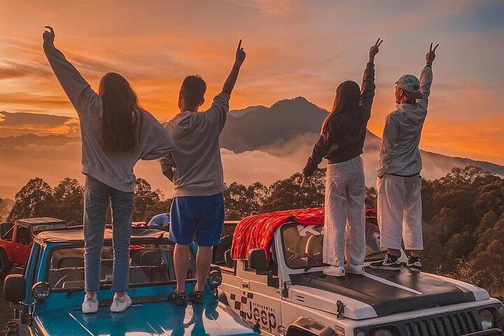 Mount Batur Jeep Sunrise & Hot Spring - All Inclusive Tour