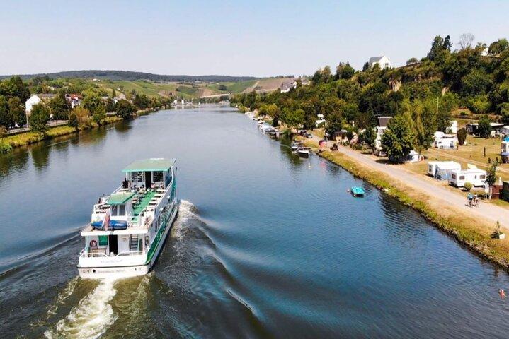 Luxembourg Moselle Tour with wine tasting and boat ticket