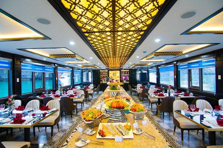 1-Day Ha Long Bay Luxury Cruise: Buffet Lunch, Cave and Island