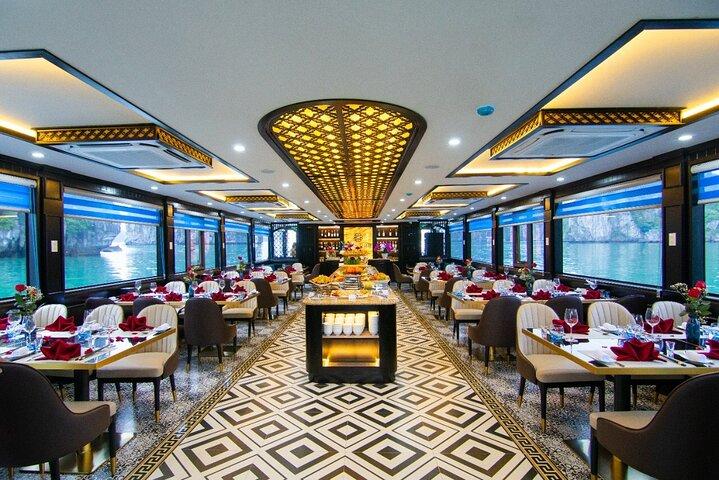 1-Day Ha Long Bay Luxury Cruise: Buffet Lunch, Cave and Island