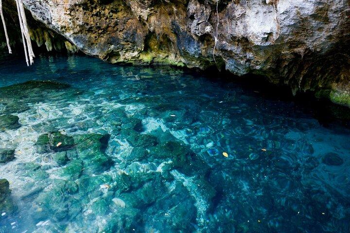 Explore Tulum and Dos Ojos Cenote with lunch and transportation