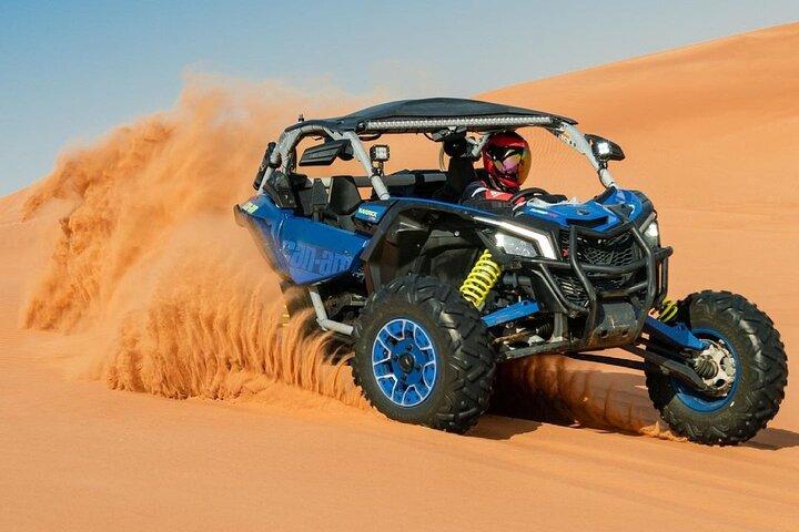 Morning Desert Safari With Buggy Ride and Sandboarding in Dubai