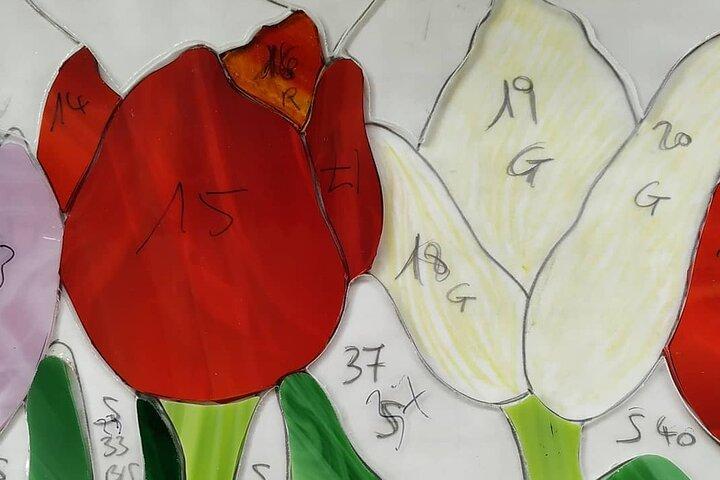 2/3 Hours Art Stained Glass Course in Trastevere