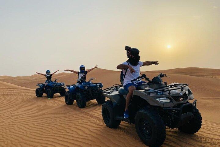 Half-Day ATV with Camel Ride and Sandboarding Experience