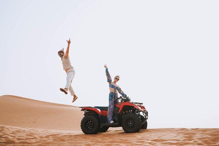 Half-Day ATV with Camel Ride and Sandboarding Experience