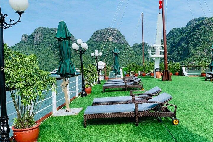 Rosa Cruise 2 Day Explore Halong Bay and Lan Ha Bay from Hanoi