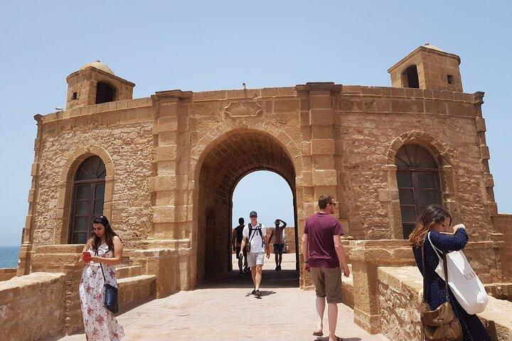 day trip to Essaouira from Agadir white tour guide