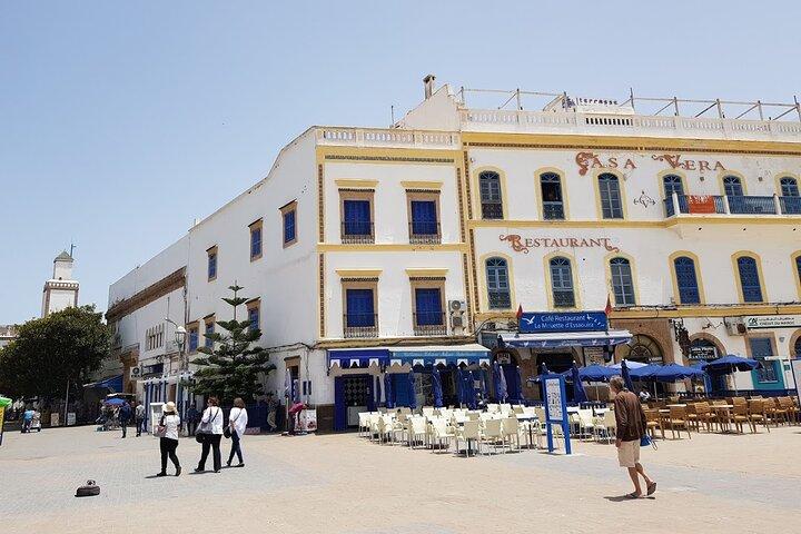 day trip to Essaouira from Agadir white tour guide