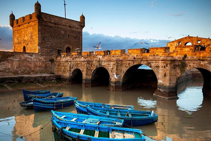 day trip to Essaouira from Agadir white tour guide