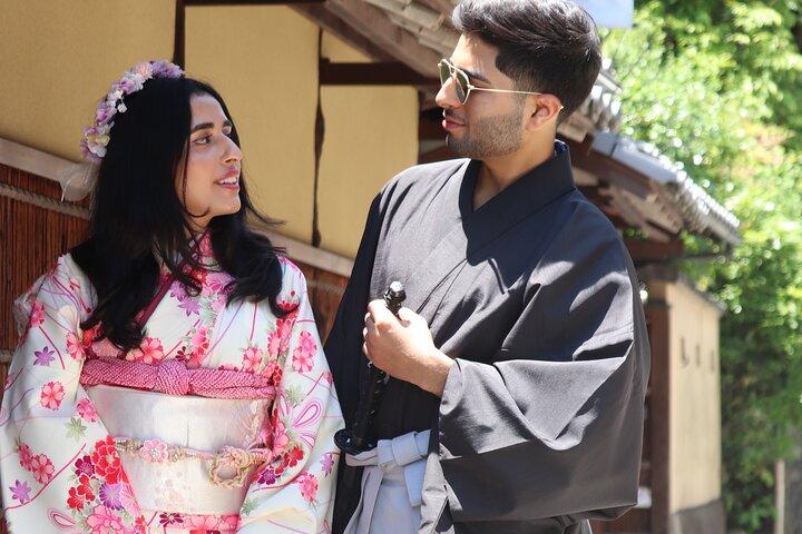 Kyoto Kimono Rental mimosa Couple Plan Kimono Yukata Rental