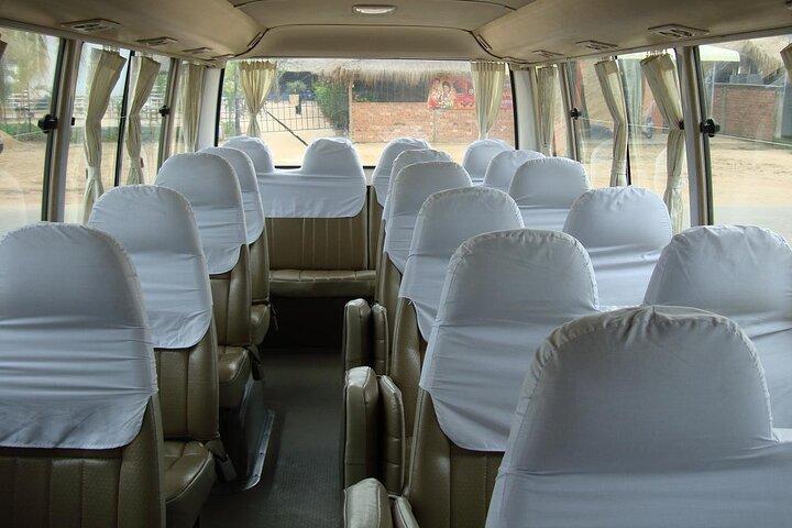 Siem Reap Angkor Airport to Siem Reap City by Shuttle Bus