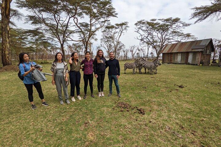 Shared Safari Walking Tour in Naivasha with Boat Ride