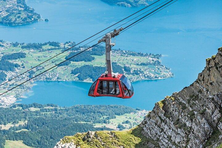 Zurich: Pilatus & Lucerne Scenic Adventure by Skyglass Roof Bus
