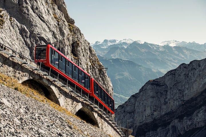 Zurich: Pilatus & Lucerne Scenic Adventure by Skyglass Roof Bus