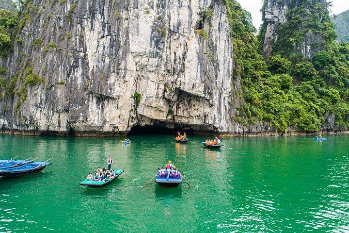Premium Ha Long Lan Ha Bay Day Cruise Experience from Hanoi