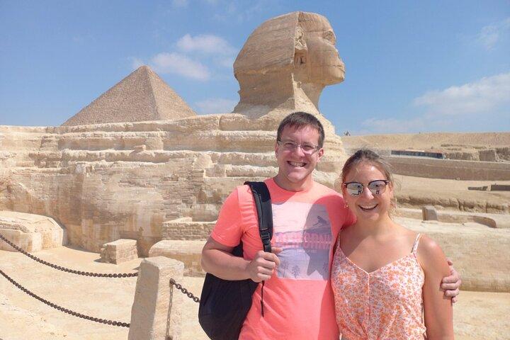 Giza Pyramids Sphinx Sakkara Memphis Private Tour