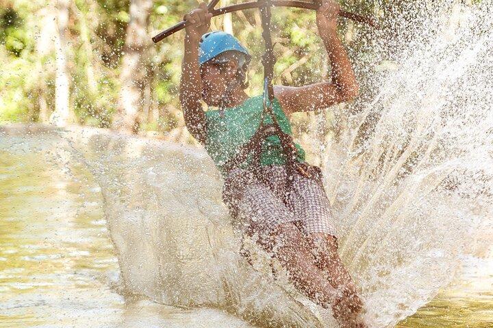 Soar, Splash & Swing: Extreme Zipline Adventure in Riviera Maya