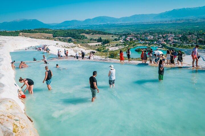 Pamukkale Full Day Guided Shared Tour with Lunch from Antalya