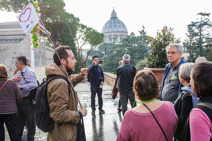 1-Day Rome: Vatican & Colosseum Tour with Transport